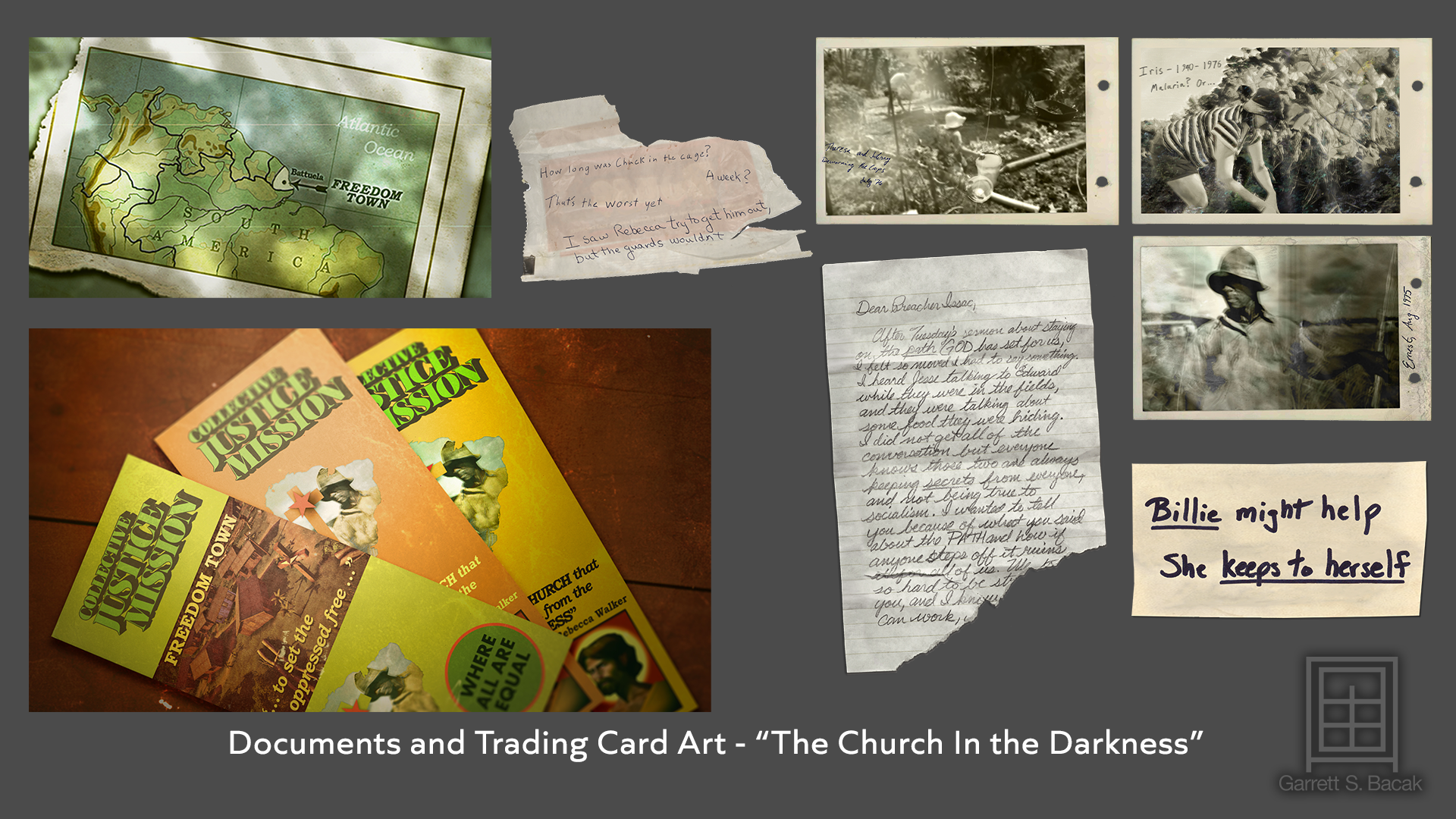 The Church in the Darkness<br>Hidden Documents Art